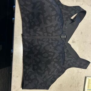 Black Camouflage Sports Bra
